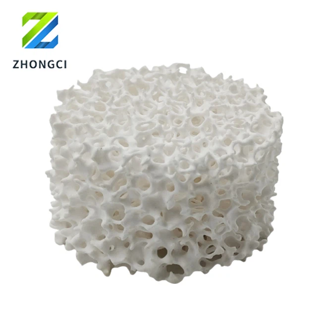 ตัวกรองโฟมเซรามิกสำหรับการหล่ออลูมิเนียม